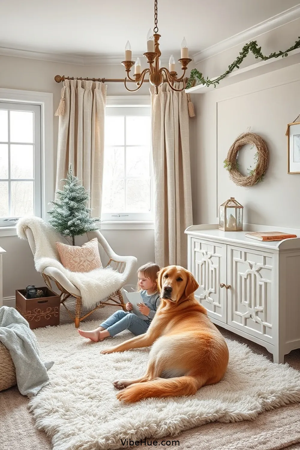 23 Tips for a Modern Farmhouse Style Winter Nursery 12 11. Create a Reading Nook for 23 Tips for a Modern Farmhouse Style Winter Nursery