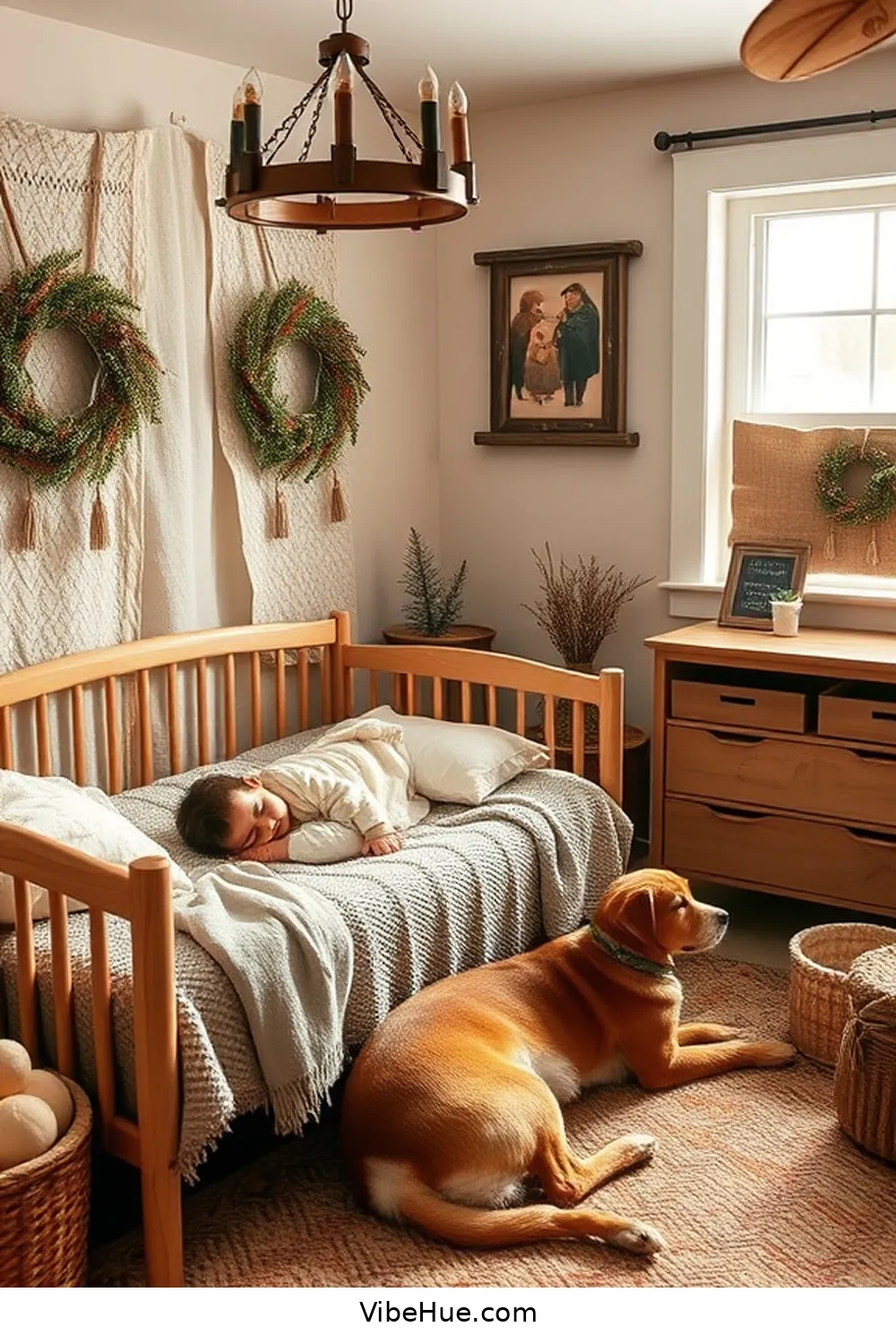 23 Tips for a Modern Farmhouse Style Winter Nursery 2 Choose a Warm Color Palette for 23 Tips for a Modern Farmhouse Style Winter Nursery
