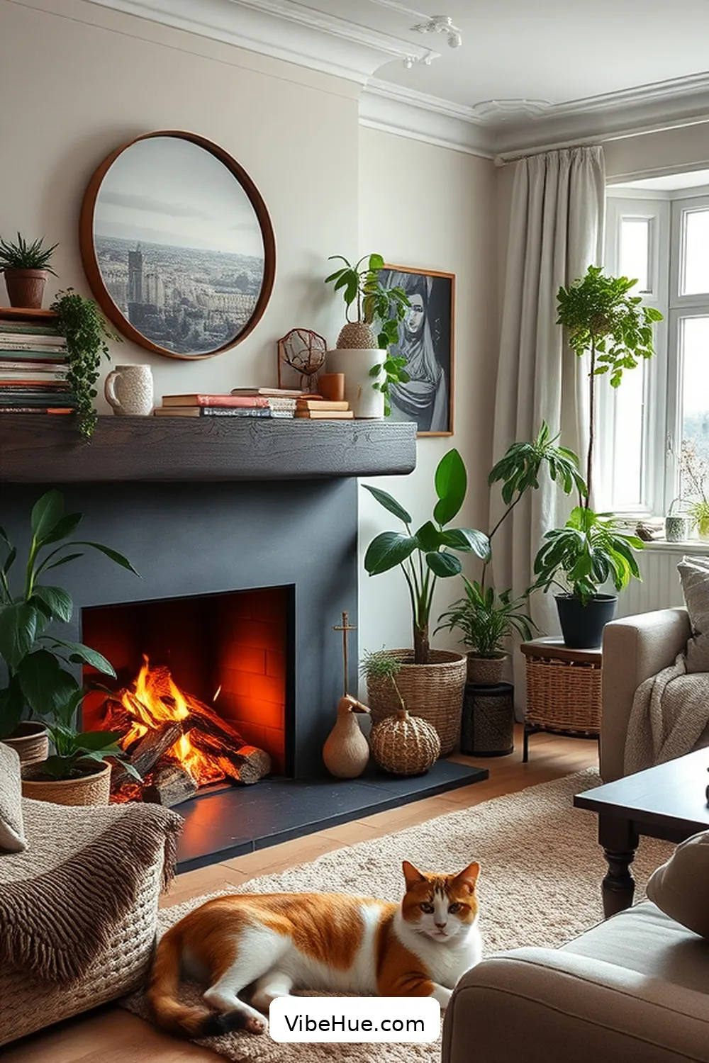 23 Tips for a Year-Round Scandinavian Style Living Room 18 Create a Focal Point for 23 Tips for a Year-Round Scandinavian Style Living Room
