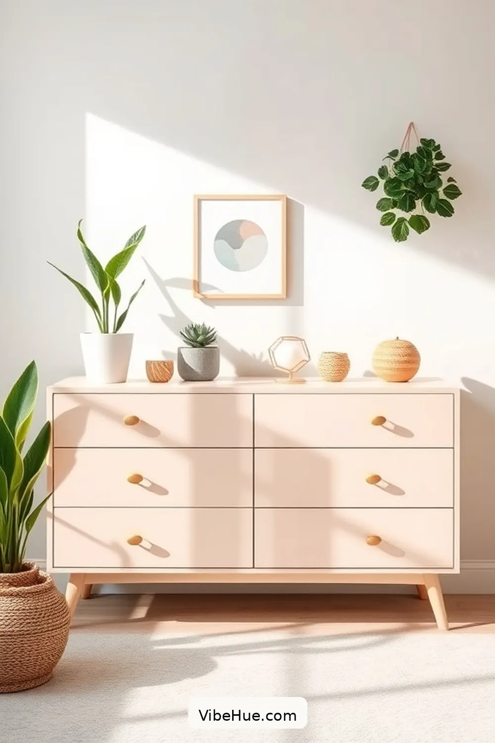 Opt for Minimalist Dresser Designs for 23 Ways to Create a Spring Nursery in Mid-Century Modern Style