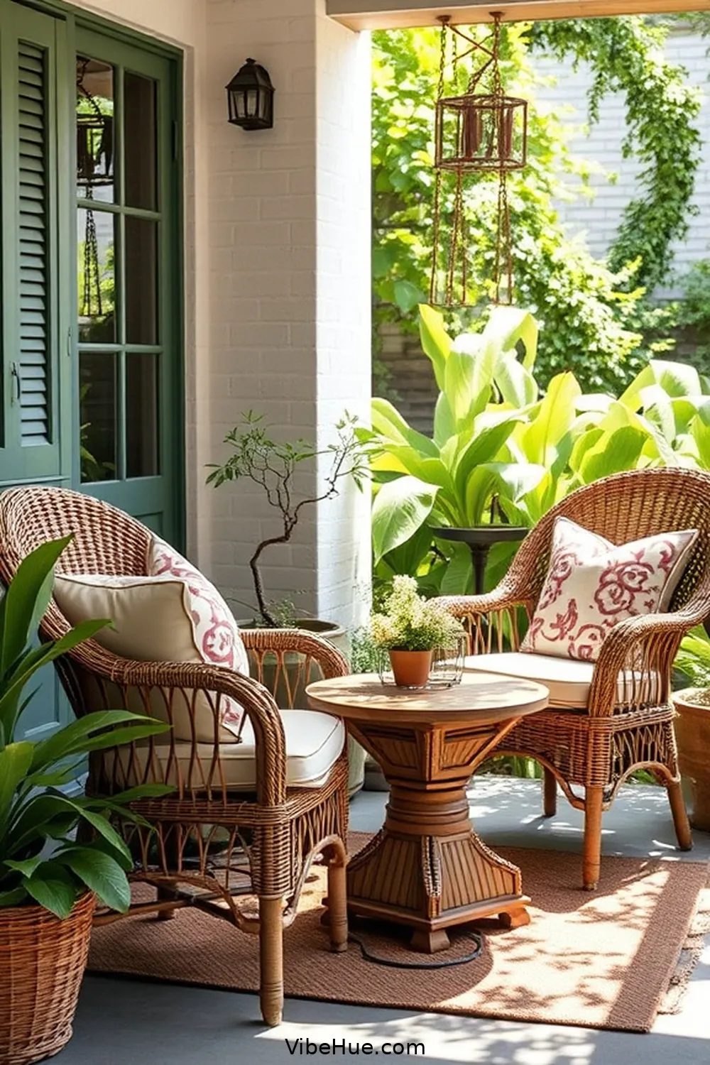 Choose Comfortable Seating for 23 Ways to Create a Summer Library in Modern Farmhouse Style