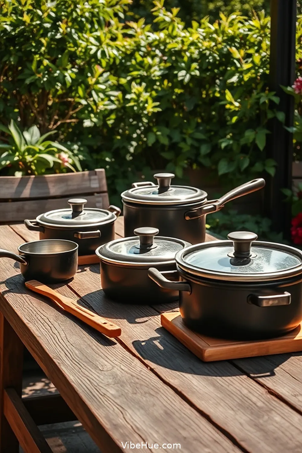 24 Essential Elements for Year-Round Outdoor Industrial Style Patio 25 Durable Outdoor Cookware for 24 Essential Elements for Year-Round Outdoor Industrial Style Patio