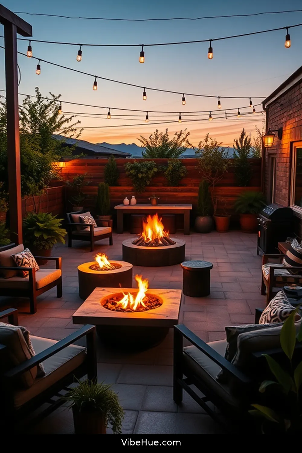 24 Essential Elements for Year-Round Outdoor Industrial Style Patio 7 Fire Pit Options for 24 Essential Elements for Year-Round Outdoor Industrial Style Patio