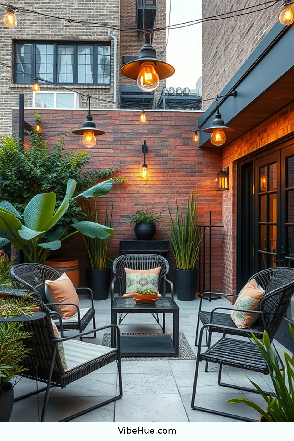 24 Essential Elements for Year-Round Outdoor Industrial Style Patio 5 Metal Accents for 24 Essential Elements for Year-Round Outdoor Industrial Style Patio