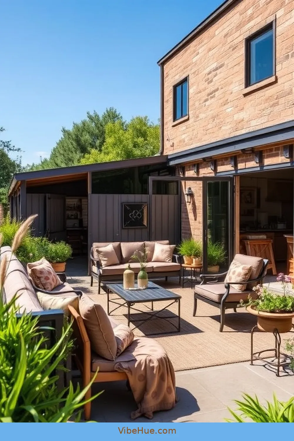 24 Essential Elements for Year-Round Outdoor Industrial Style Patio 2 Weather-Resistant Furniture for 24 Essential Elements for Year-Round Outdoor Industrial Style Patio