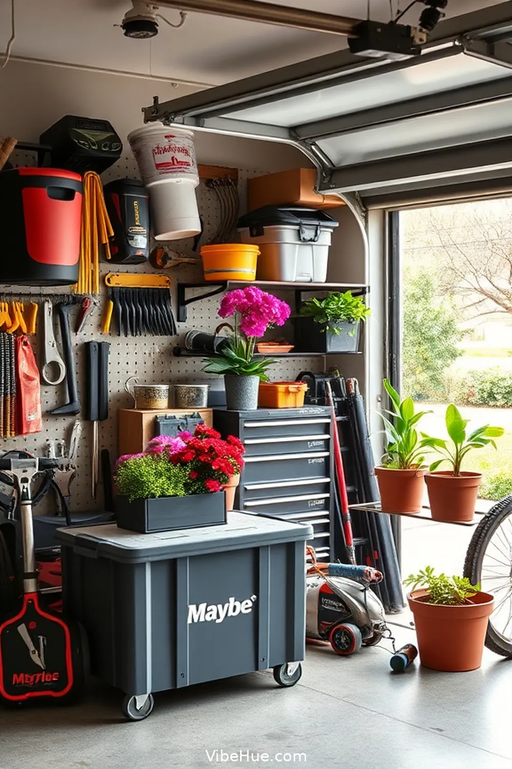 Create a “Maybe” Box for 24 Key Tips for a Minimalist Style Spring Garage Makeover