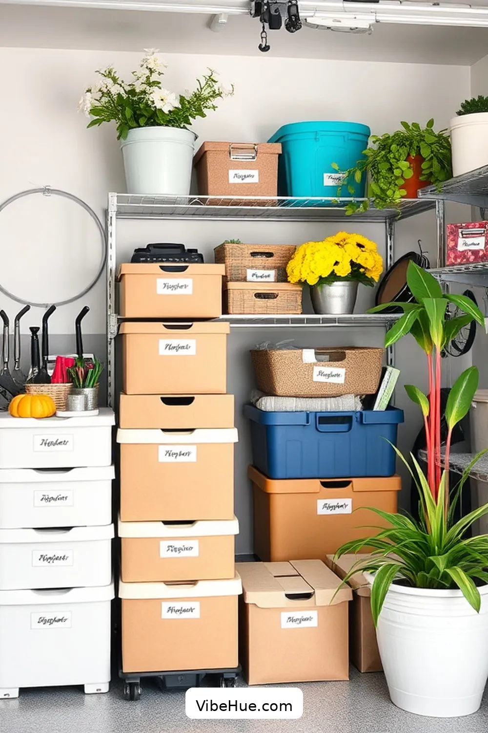 Label Everything for 24 Key Tips for a Minimalist Style Spring Garage Makeover