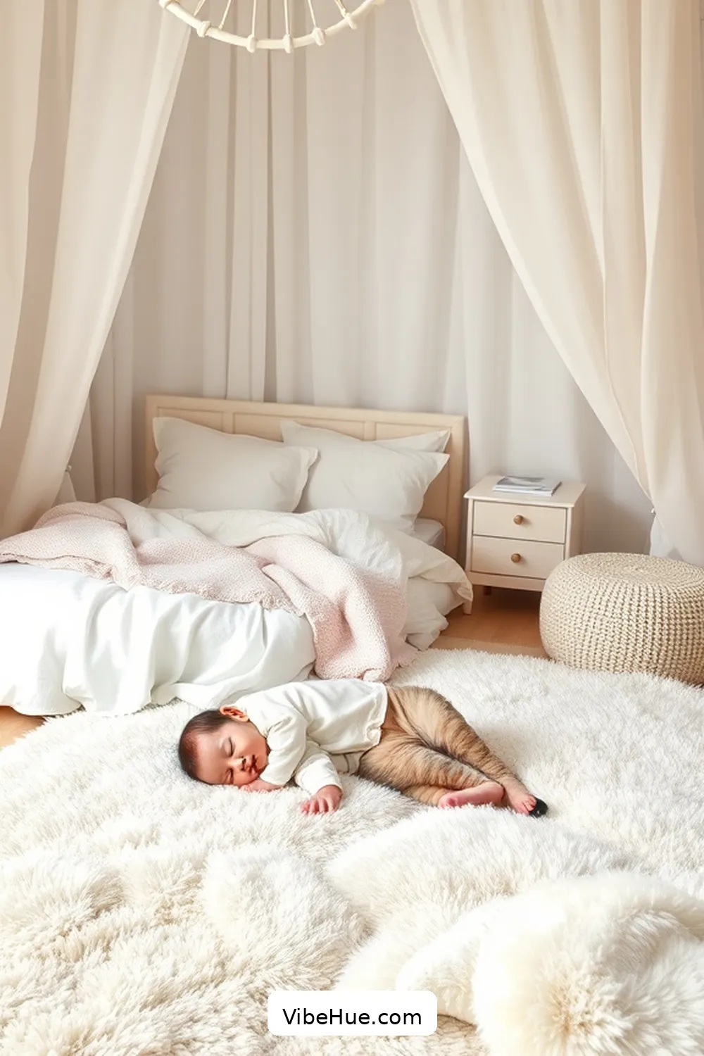 24 Minimalist Essentials for a Spring Nursery Style 9 Layered Textiles for 24 Minimalist Essentials for a Spring Nursery Style
