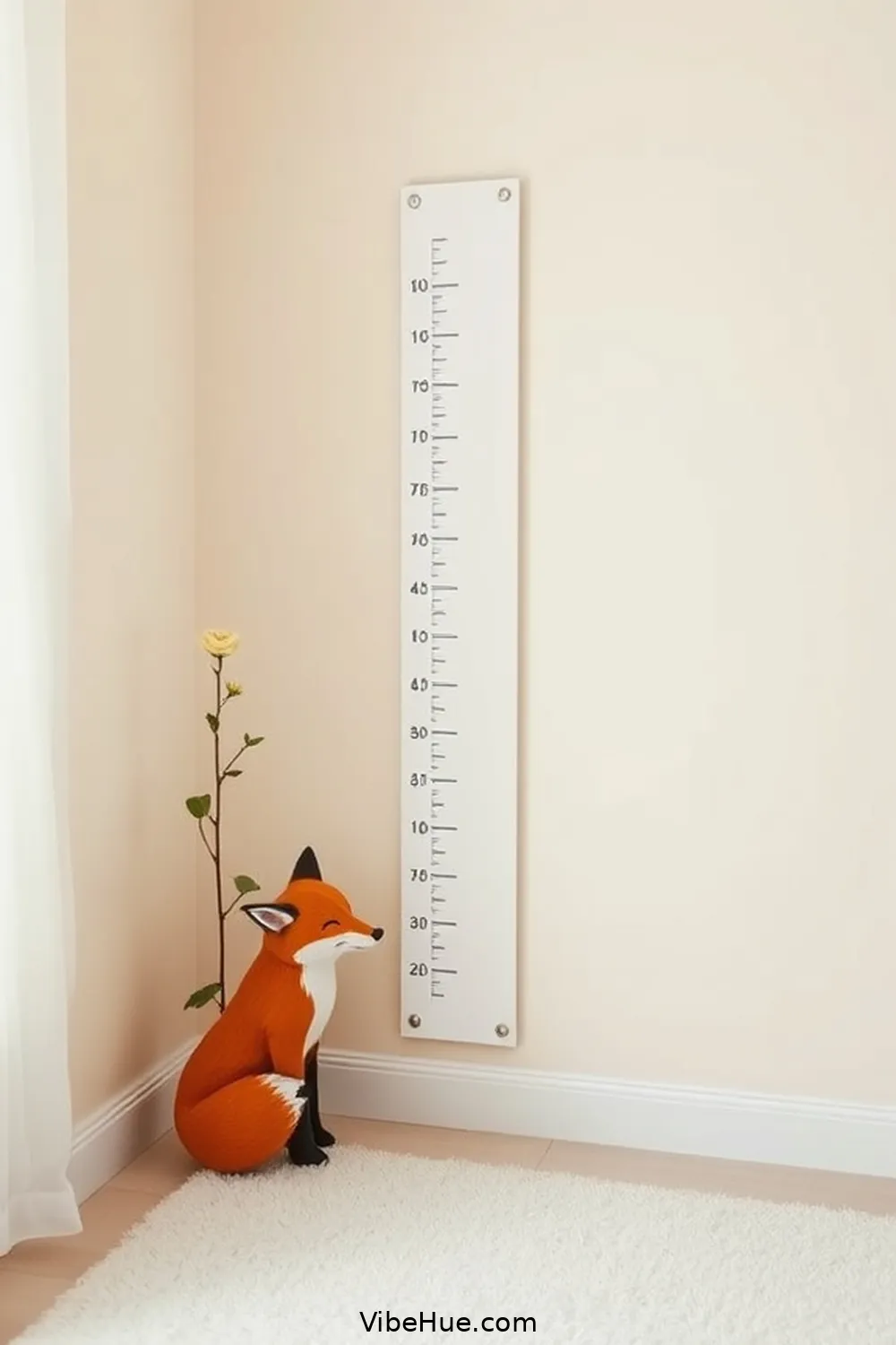 24 Minimalist Essentials for a Spring Nursery Style 22 Minimalist Growth Chart for 24 Minimalist Essentials for a Spring Nursery Style