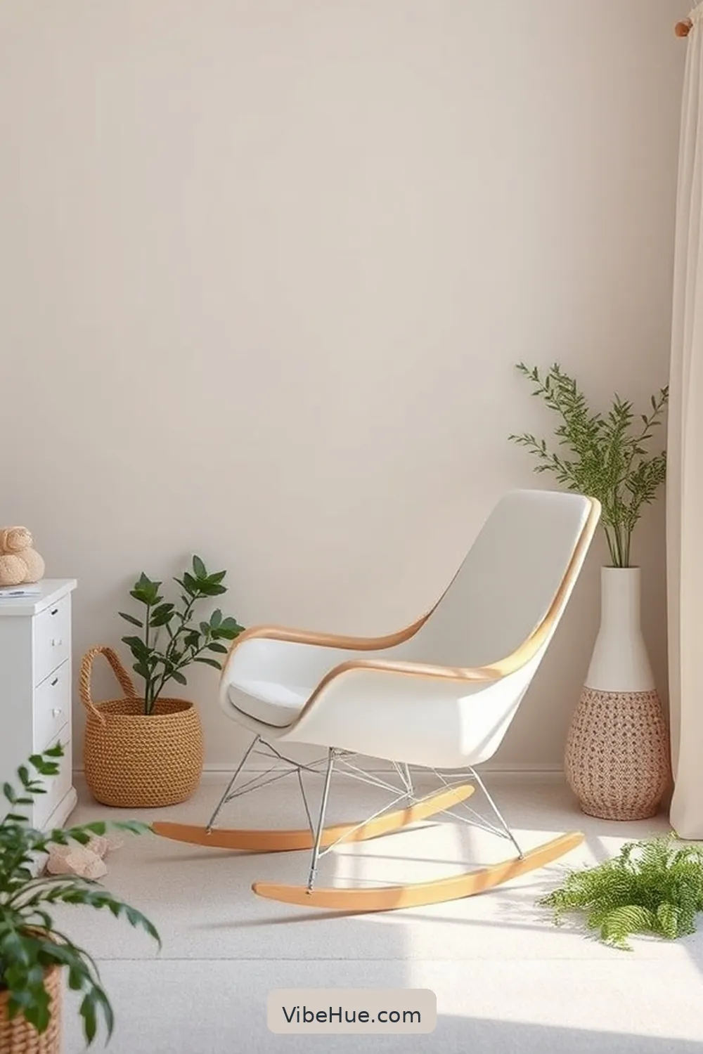 24 Minimalist Essentials for a Spring Nursery Style 8 Minimalist Rocking Chair for 24 Minimalist Essentials for a Spring Nursery Style