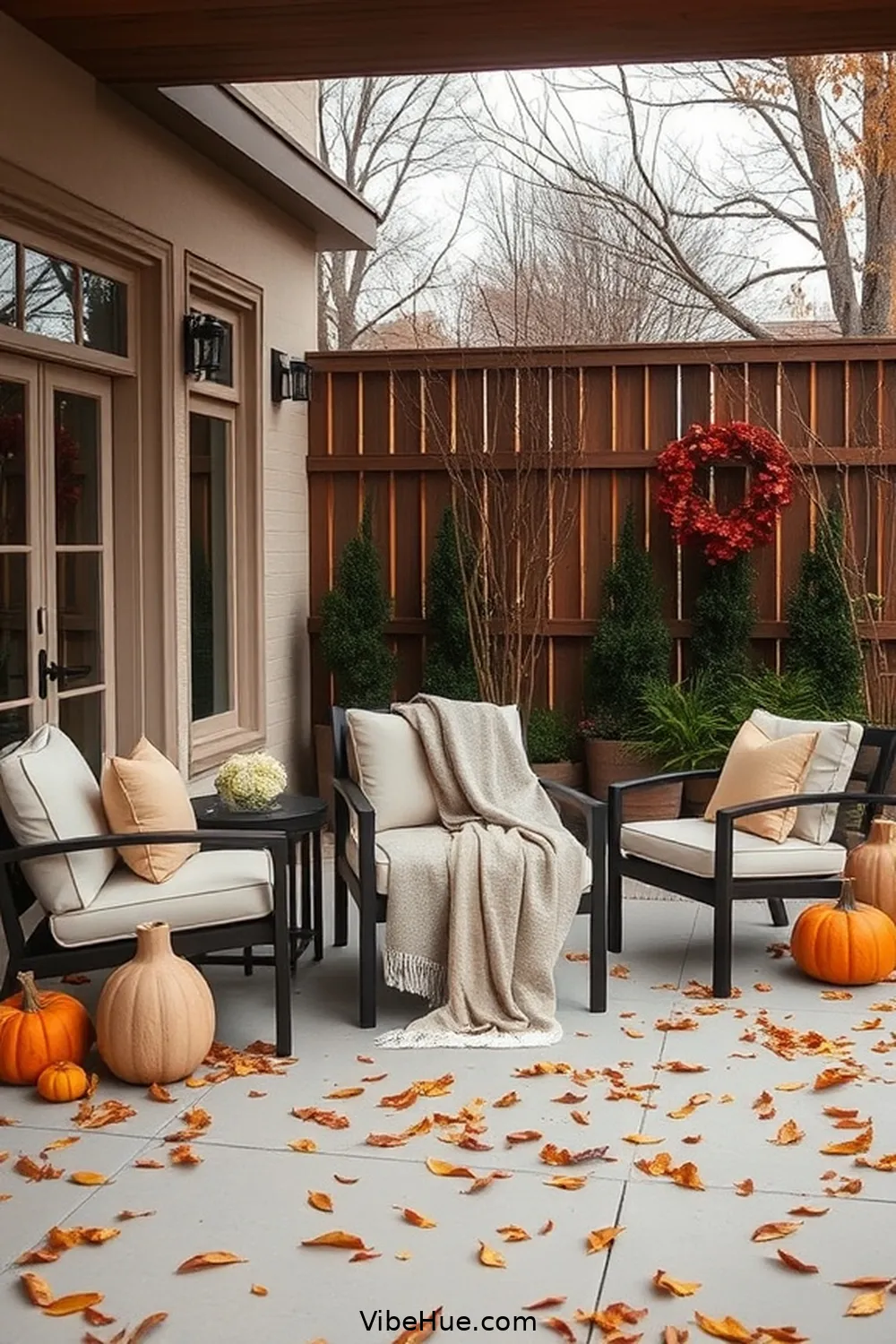 Keep It Clutter-Free for 24 Minimalist Ideas for Fall Outdoor Patio Style