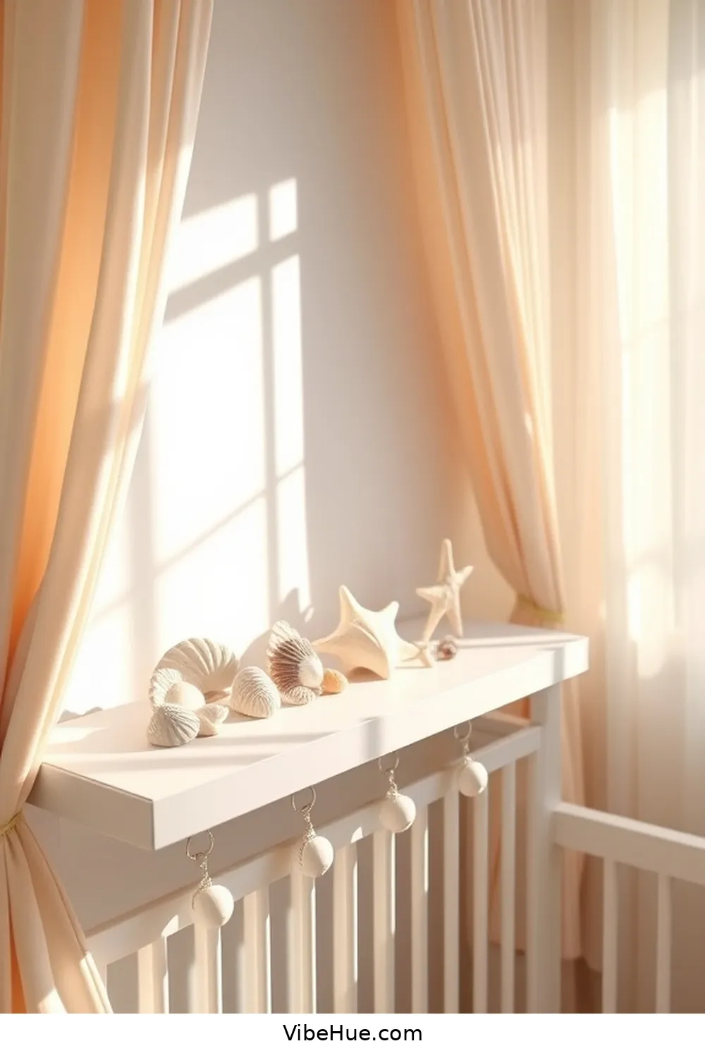 Use Seashell Decor for 24 Must-Have Decor Tips for Summer Nursery Coastal Style