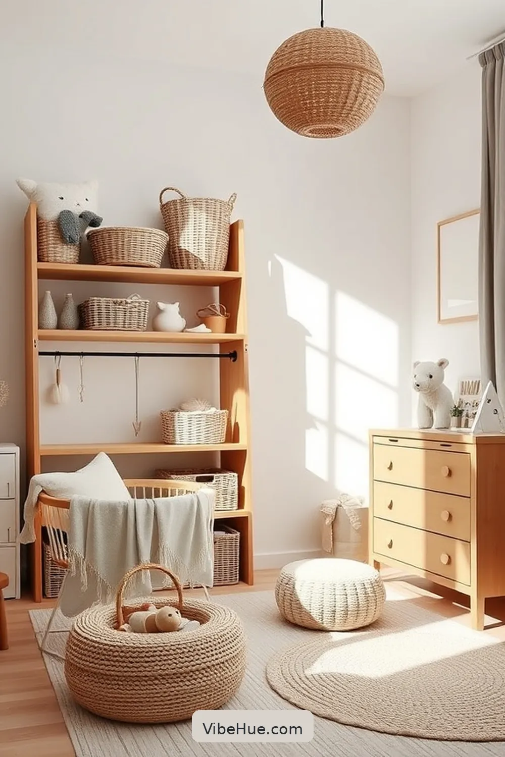 Functional Storage Solutions for 24 Must-Have Elements for Year-Round Scandinavian Style Nursery