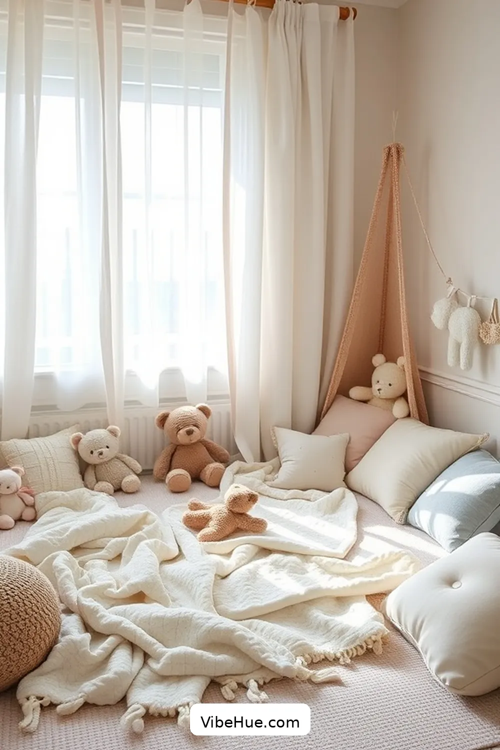 Soft Textiles for 24 Must-Have Elements for Year-Round Scandinavian Style Nursery