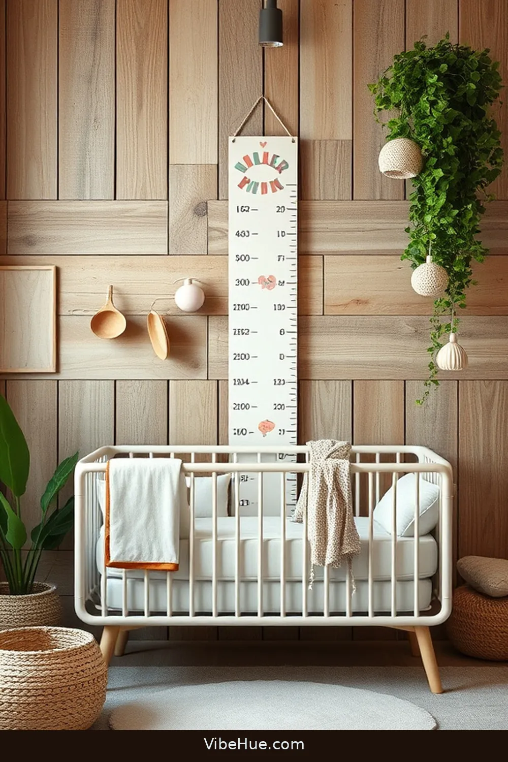 24 Summer Rustic Style Ideas for a Nursery 24 Include a Cute Growth Chart for 24 Summer Rustic Style Ideas for a Nursery
