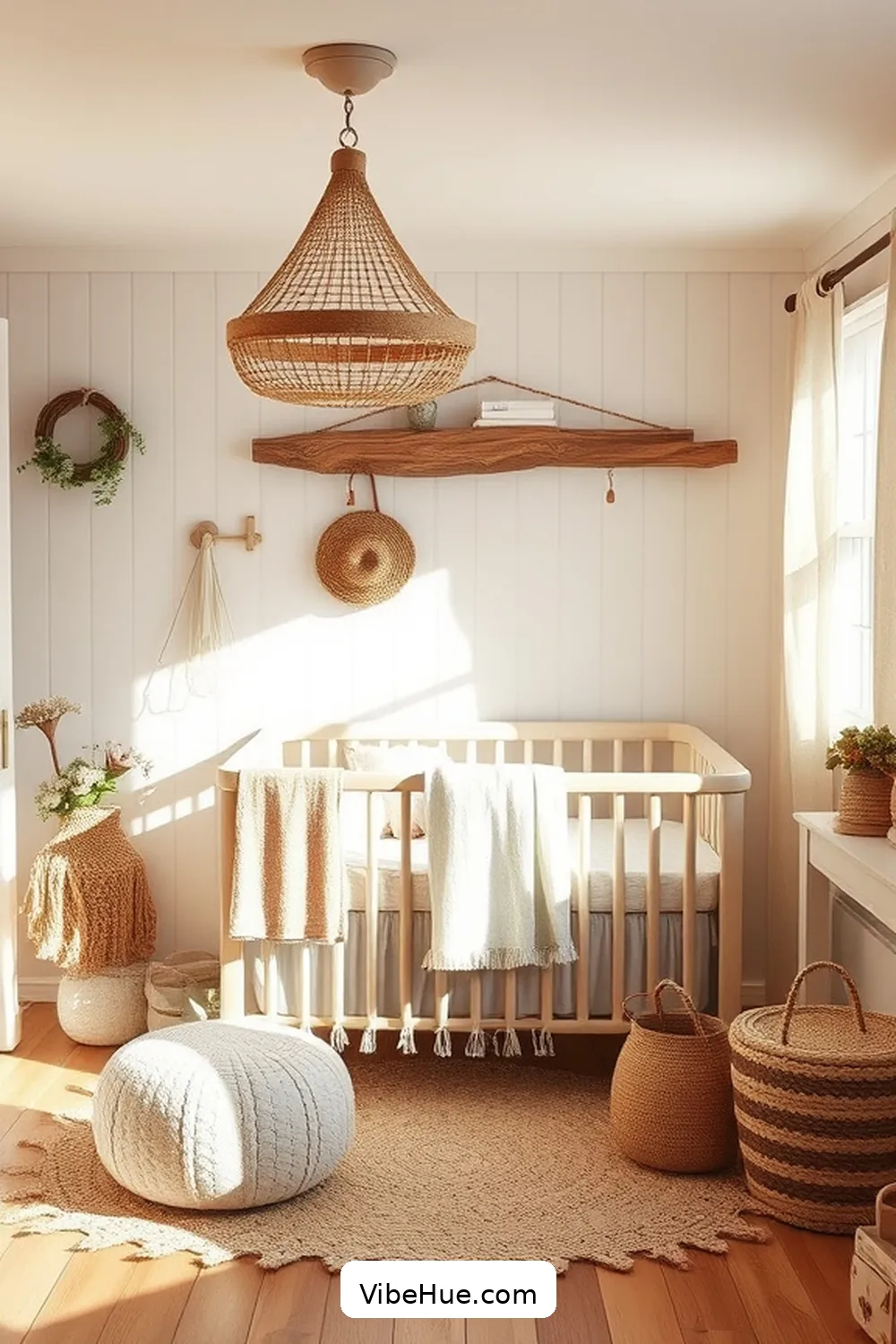 24 Summer Rustic Style Ideas for a Nursery 7 Opt for Soft Lighting for 24 Summer Rustic Style Ideas for a Nursery