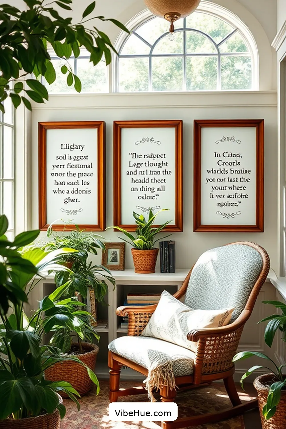 Framed Literary Quotes for 24 Timeless Elements for Summer Library Traditional Style