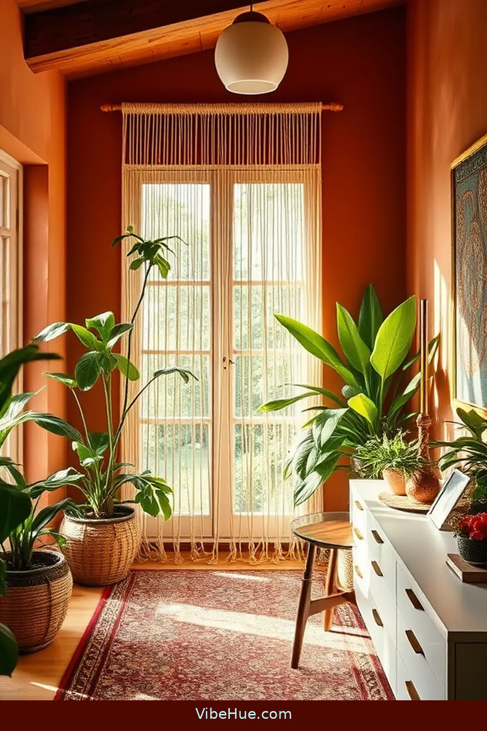 24 Tips for a Bohemian Style Holiday Home Office 3 Choose Earthy Color Palettes for 24 Tips for a Bohemian Style Holiday Home Office