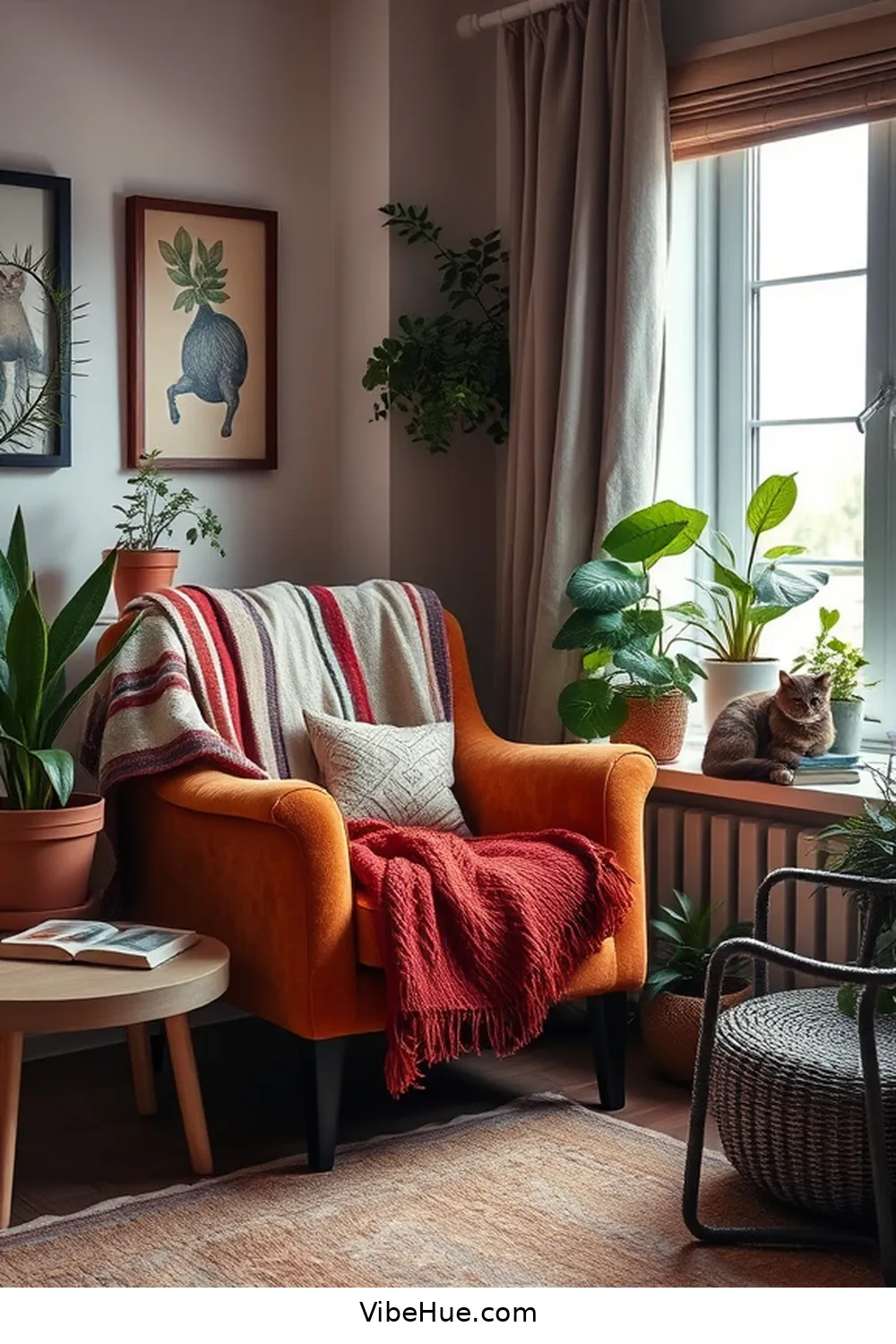 24 Tips for a Bohemian Style Holiday Home Office 9 Create a Cozy Reading Nook for 24 Tips for a Bohemian Style Holiday Home Office