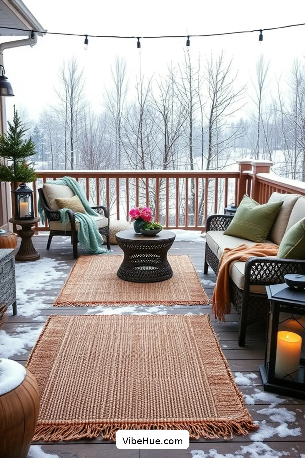 25 Essential Tips for a Cozy Winter Outdoor Patio in Traditional Style 24 Ensure Adequate Footing With Durable Mats for 25 Essential Tips for a Cozy Winter Outdoor Patio in Traditional Style