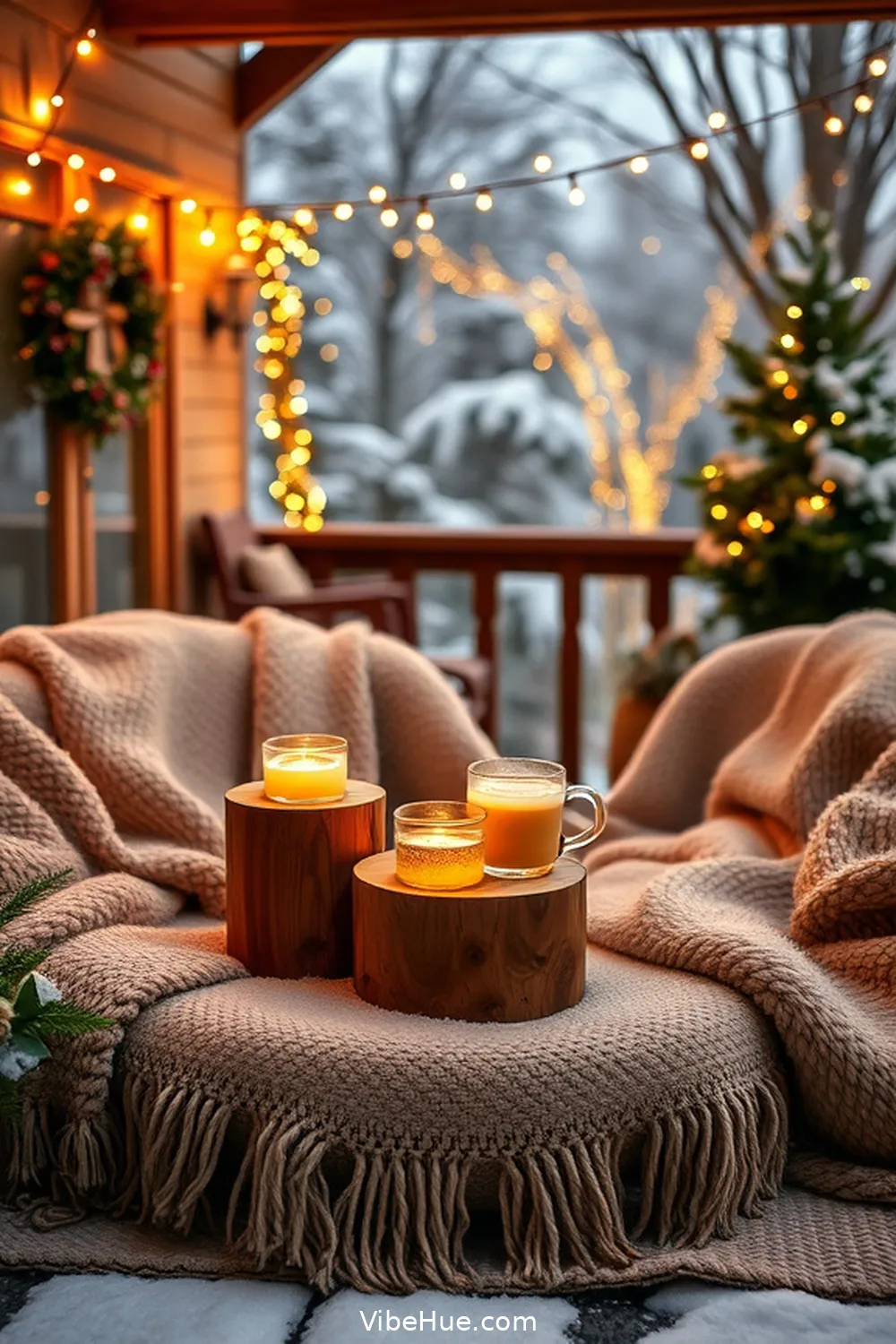 25 Essential Tips for a Cozy Winter Outdoor Patio in Traditional Style 12 Incorporate Warm Beverage Holders for 25 Essential Tips for a Cozy Winter Outdoor Patio in Traditional Style