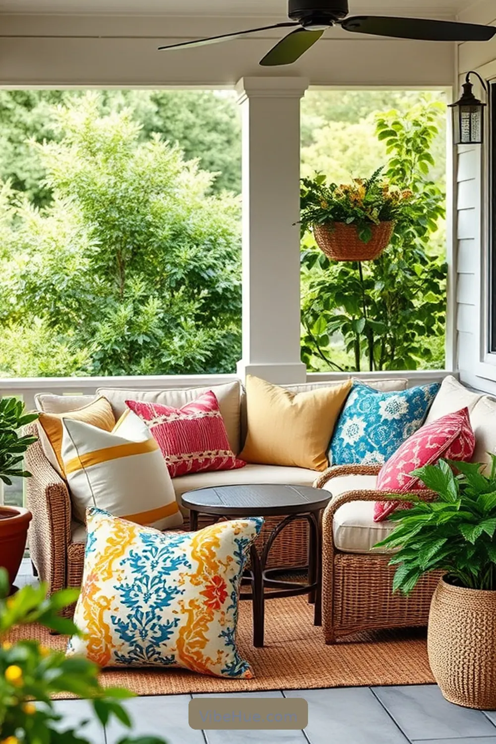 25 Essentials for a Year-Round Outdoor Modern Farmhouse Patio Style 6 Decorative Throw Pillows for 25 Essentials for a Year-Round Outdoor Modern Farmhouse Patio Style