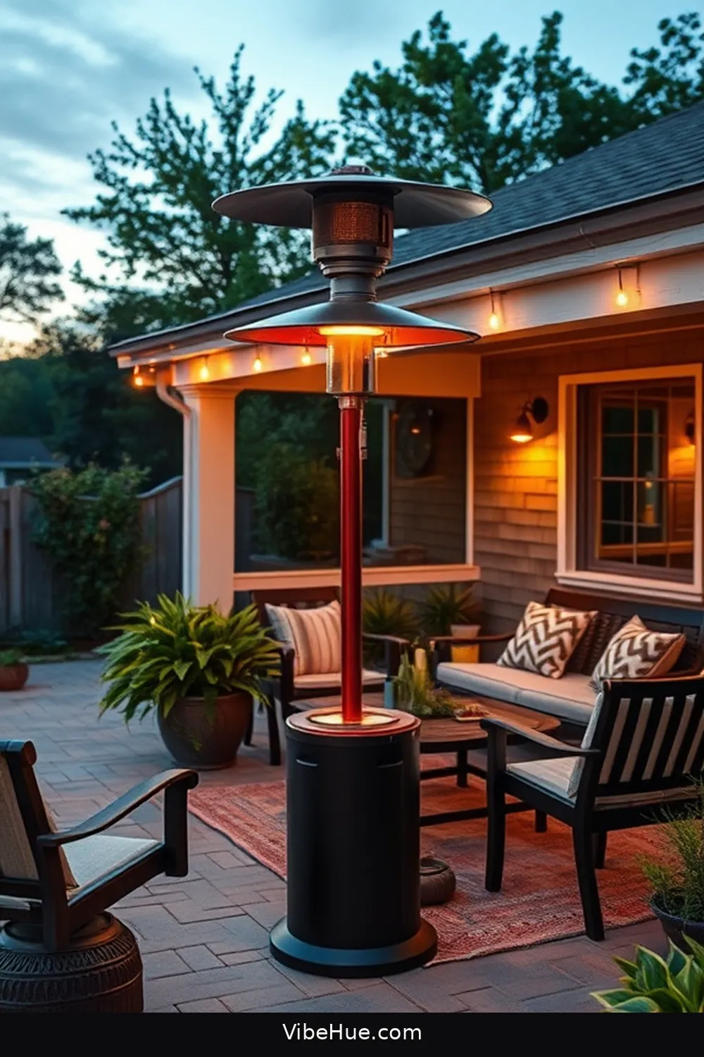 25 Essentials for a Year-Round Outdoor Modern Farmhouse Patio Style 25 Outdoor Heater for Chilly Nights for 25 Essentials for a Year-Round Outdoor Modern Farmhouse Patio Style