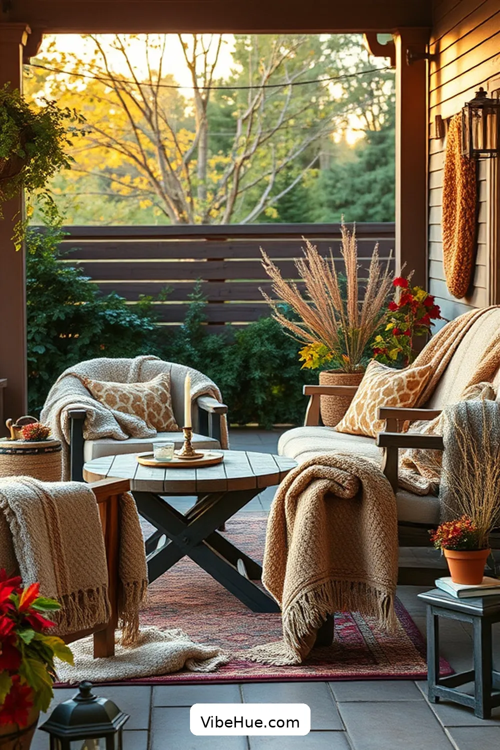 25 Essentials for a Year-Round Outdoor Modern Farmhouse Patio Style 15 Plush Outdoor Blankets for 25 Essentials for a Year-Round Outdoor Modern Farmhouse Patio Style