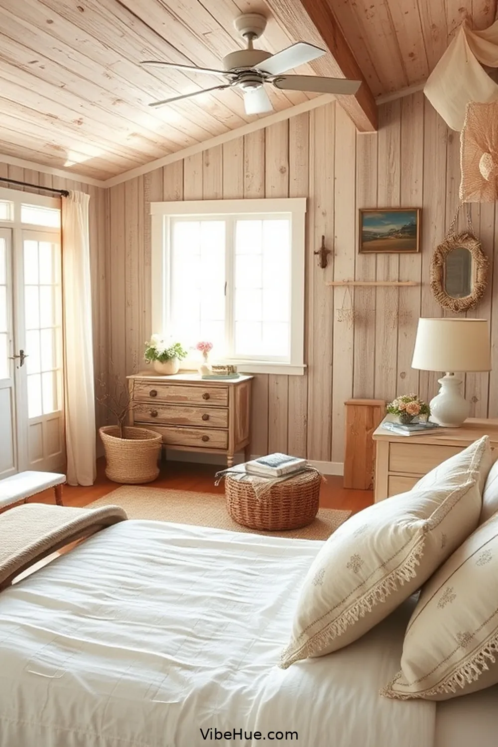 25 Must-Have Elements for a Coastal Style Holiday Bedroom 16 Aged or Distressed Finishes for 25 Must-Have Elements for a Coastal Style Holiday Bedroom