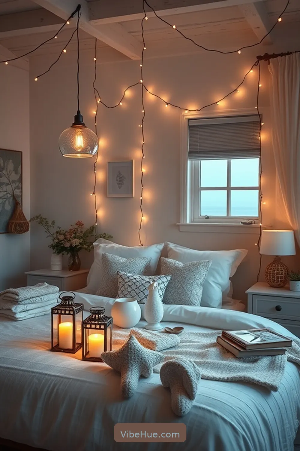 25 Must-Have Elements for a Coastal Style Holiday Bedroom 13 Ambient Lighting Options for 25 Must-Have Elements for a Coastal Style Holiday Bedroom