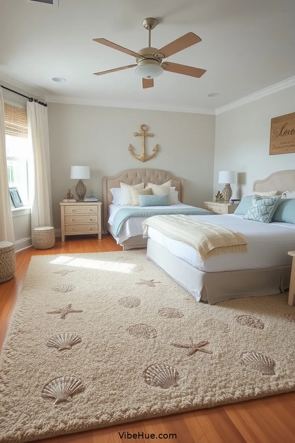 25 Must-Have Elements for a Coastal Style Holiday Bedroom 17 Coastal Rugs for 25 Must-Have Elements for a Coastal Style Holiday Bedroom