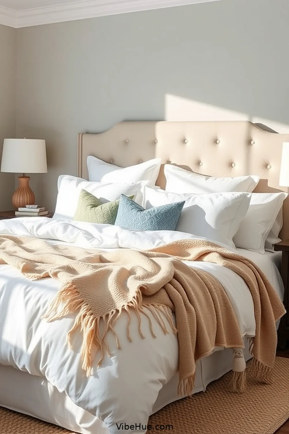 25 Must-Have Elements for a Coastal Style Holiday Bedroom 12 Cozy Bedding for 25 Must-Have Elements for a Coastal Style Holiday Bedroom