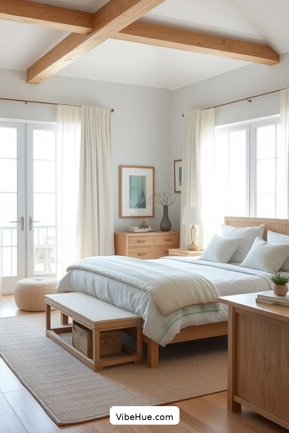 25 Must-Have Elements for a Coastal Style Holiday Bedroom 3 Natural Wood Furniture for 25 Must-Have Elements for a Coastal Style Holiday Bedroom