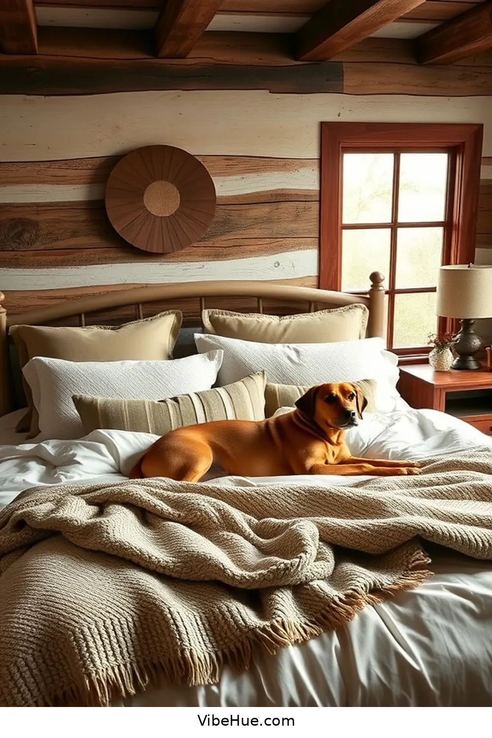 25 Tips for a Year-Round Rustic Style Bedroom 16 Invest in Quality Bedding for 25 Tips for a Year-Round Rustic Style Bedroom