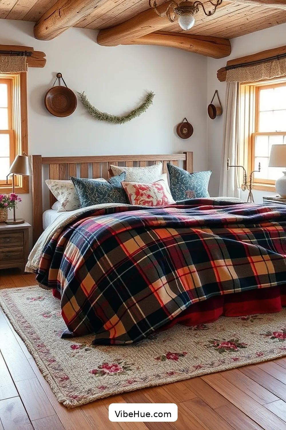25 Tips for a Year-Round Rustic Style Bedroom 15 Mix and Match Patterns for 25 Tips for a Year-Round Rustic Style Bedroom