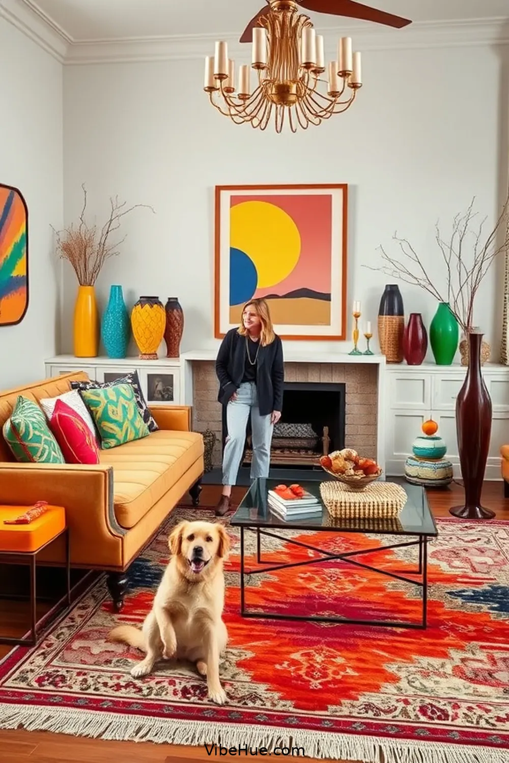 25 Ways to Create a Contemporary Fall Living Room Style 21 Add a Pop of Color With Accessories for 25 Ways to Create a Contemporary Fall Living Room Style