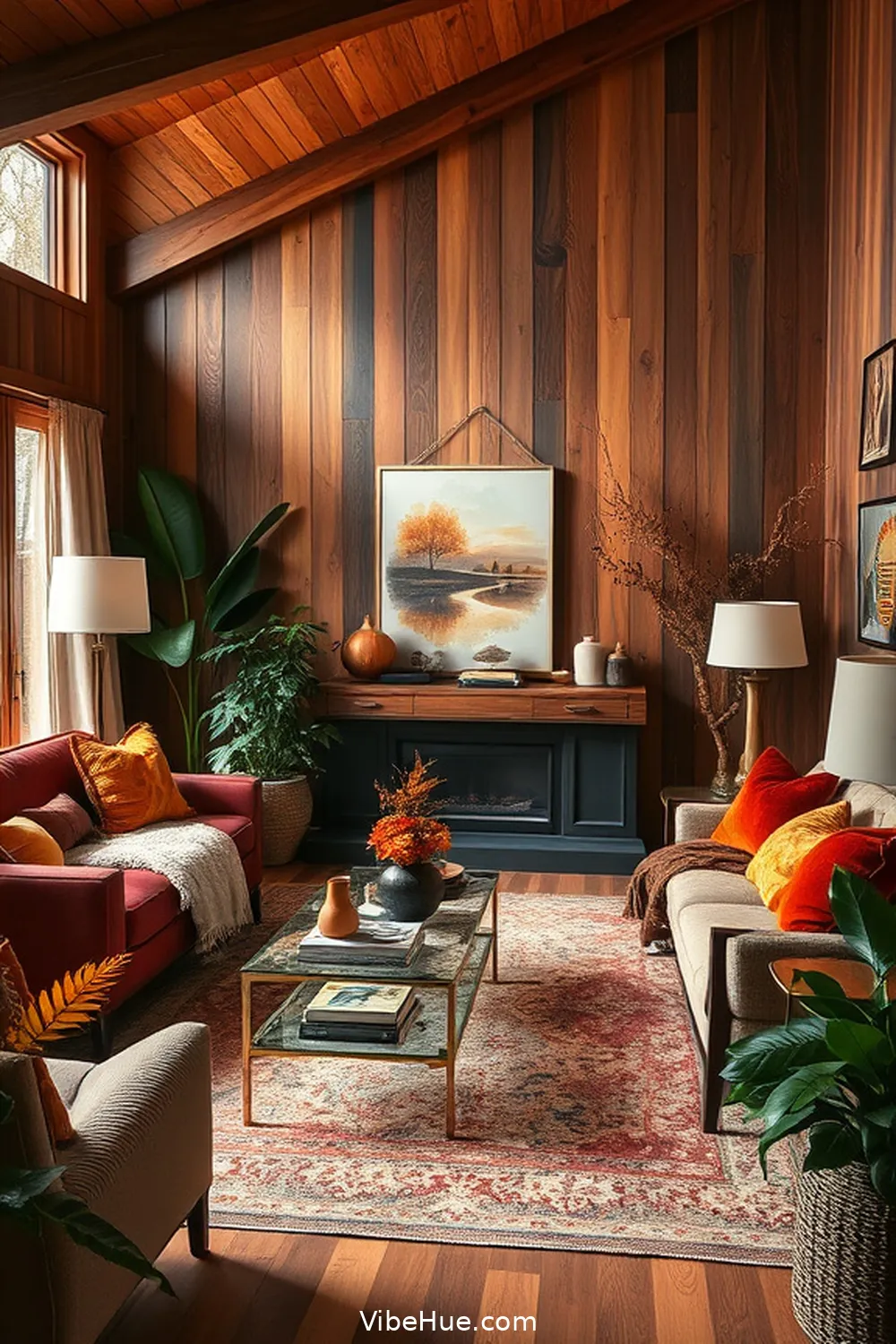25 Ways to Create a Contemporary Fall Living Room Style 11 Incorporate Wooden Elements for 25 Ways to Create a Contemporary Fall Living Room Style