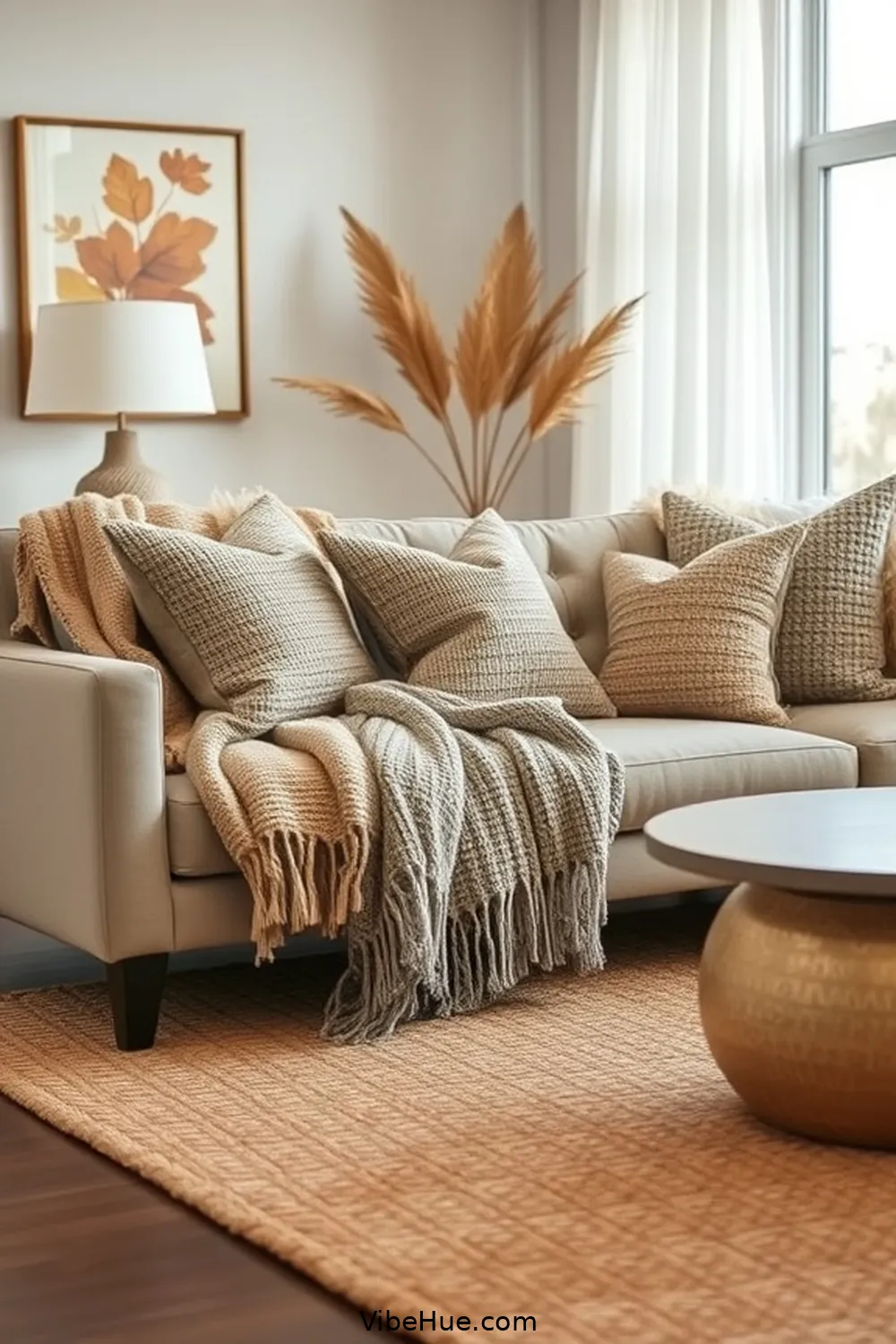 25 Ways to Create a Contemporary Fall Living Room Style 23 Incorporate Woven Textiles for 25 Ways to Create a Contemporary Fall Living Room Style