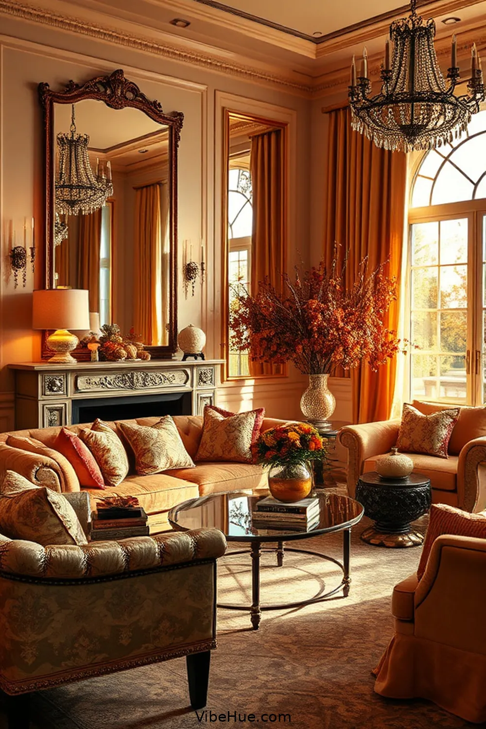 25 Ways to Create a Contemporary Fall Living Room Style 20 Use Mirrored Surfaces for 25 Ways to Create a Contemporary Fall Living Room Style