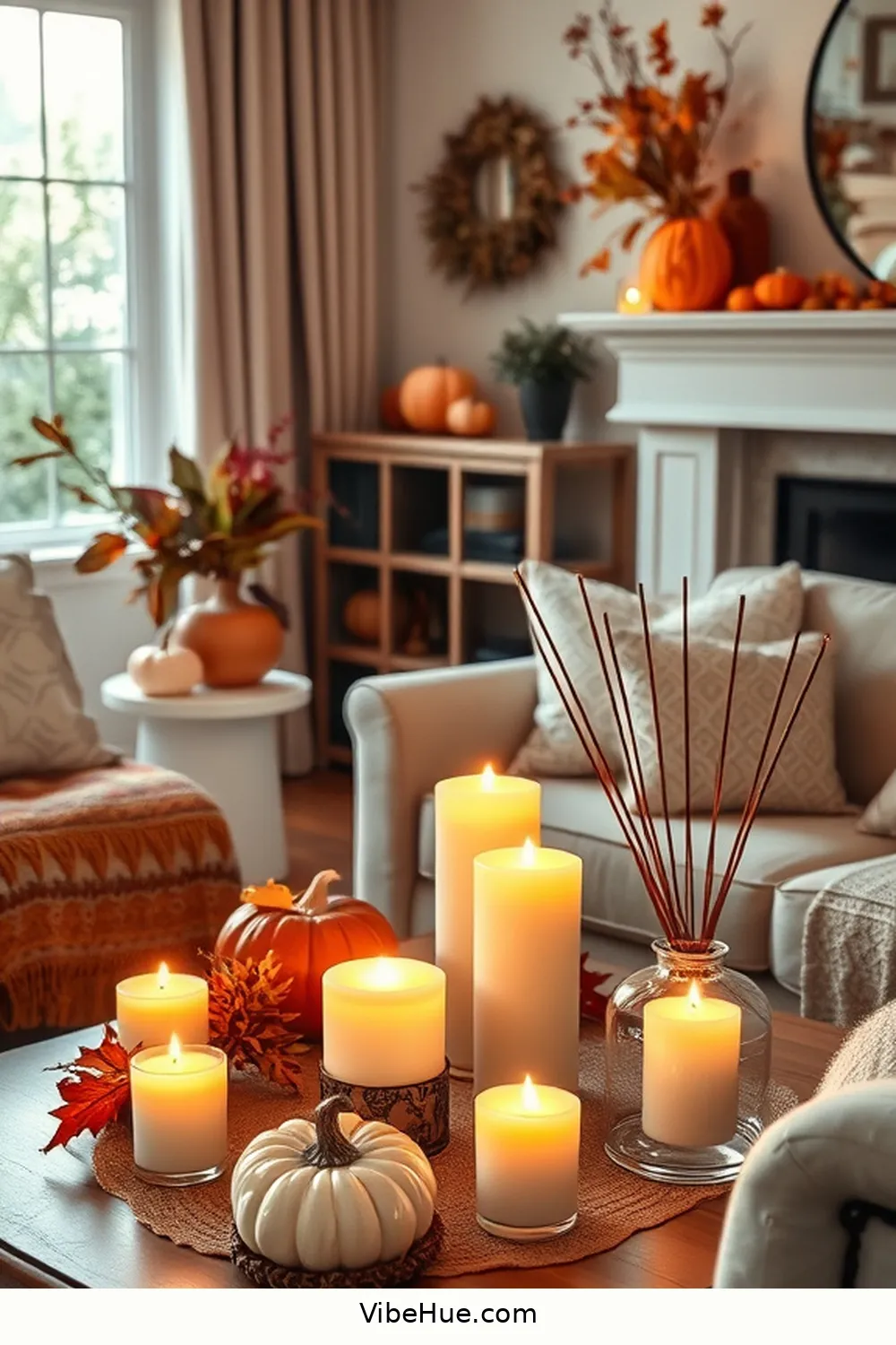 25 Ways to Create a Contemporary Fall Living Room Style 25 Use Scented Items for Ambiance for 25 Ways to Create a Contemporary Fall Living Room Style