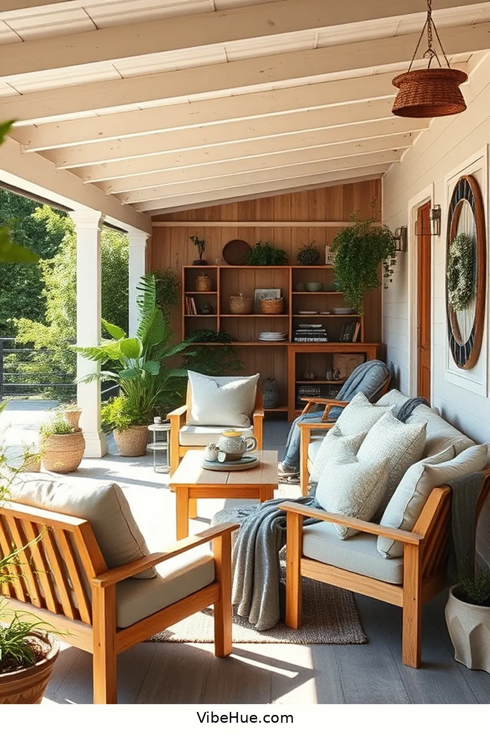 Arrange Seating for Social Gatherings for 25 Ways to Design a Summer Garage in Scandinavian Style