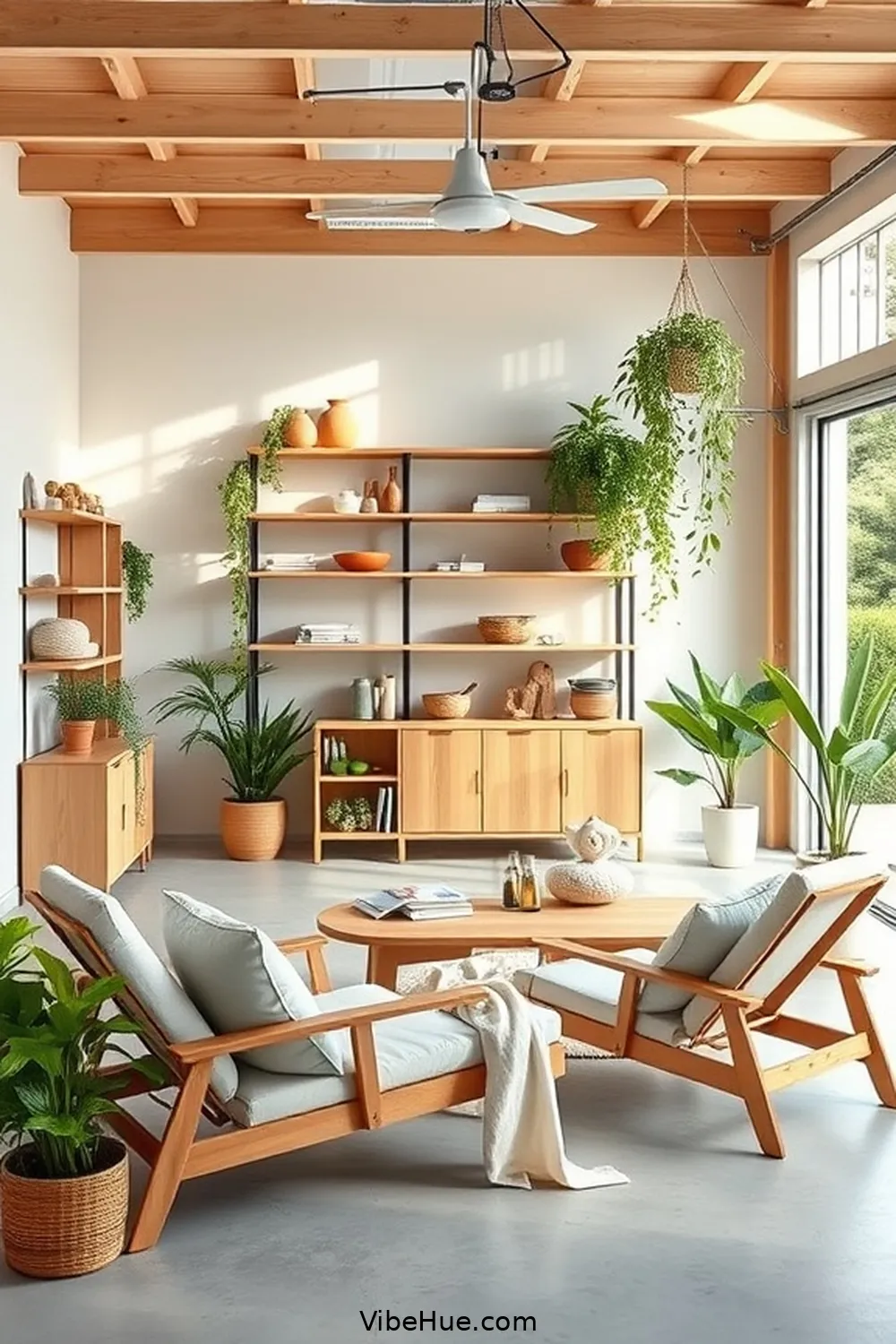 Utilize Scandinavian Design Furniture for 25 Ways to Design a Summer Garage in Scandinavian Style