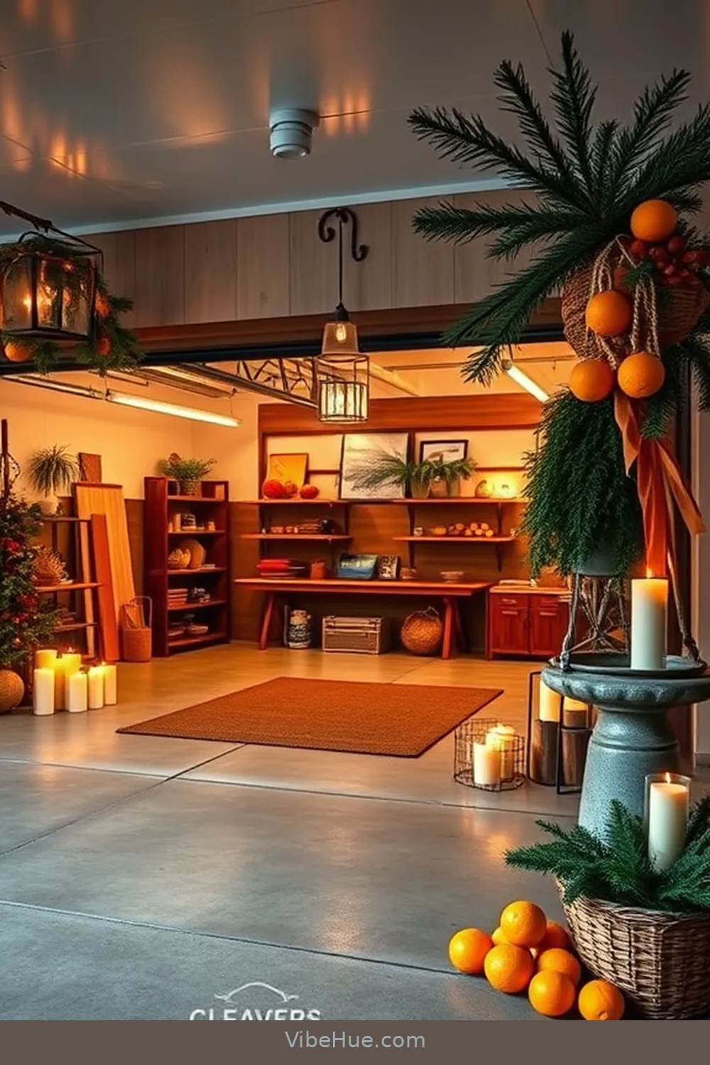 25 Ways to Style Your Holiday Garage in Mid-Century Modern Style 26 Enhance With Seasonal Scents for 25 Ways to Style Your Holiday Garage in Mid-Century Modern Style