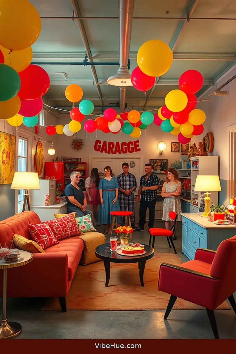 25 Ways to Style Your Holiday Garage in Mid-Century Modern Style 25 Host a Mid-Century Themed Party for 25 Ways to Style Your Holiday Garage in Mid-Century Modern Style