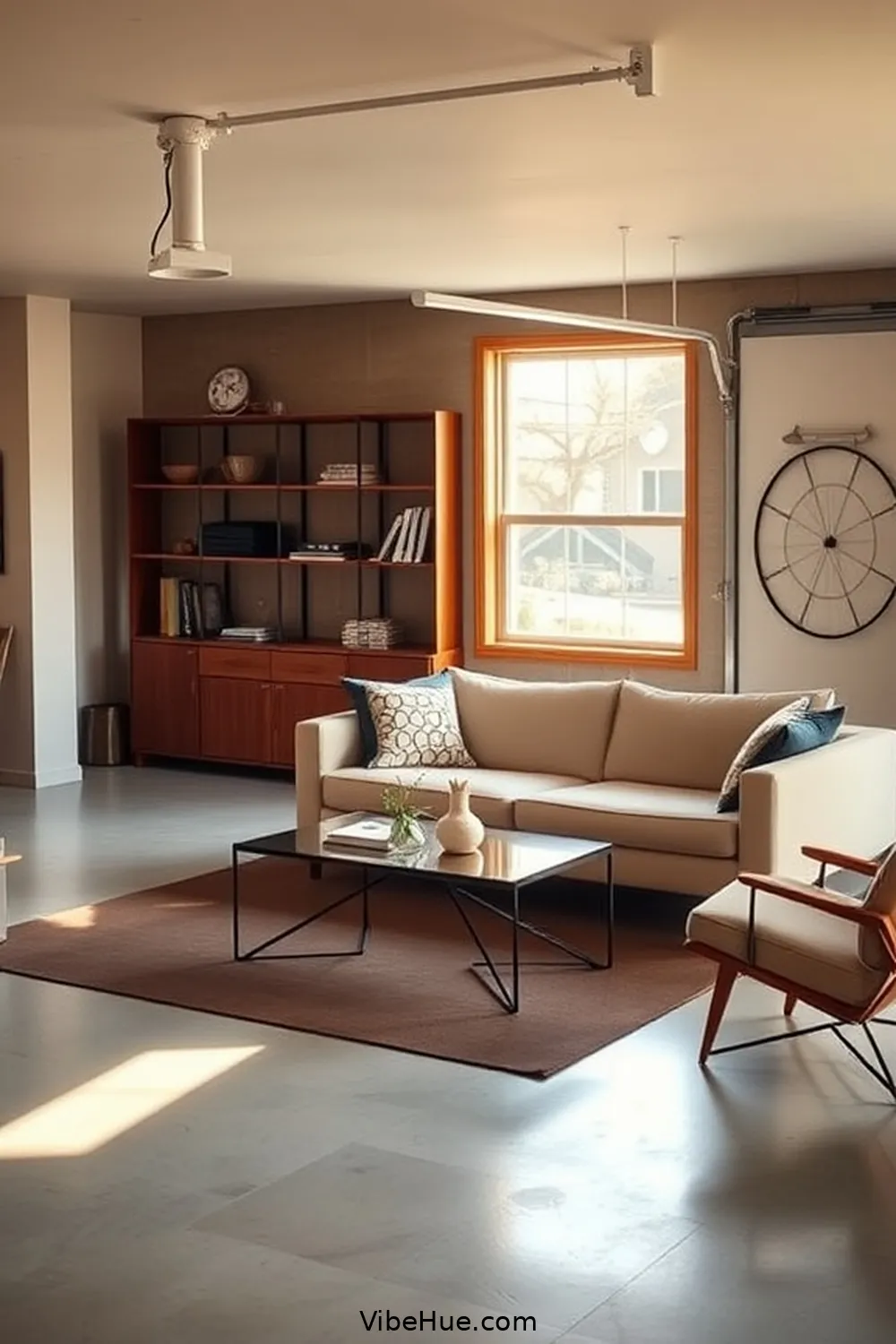 25 Ways to Style Your Holiday Garage in Mid-Century Modern Style 3 Incorporate Sleek Furniture for 25 Ways to Style Your Holiday Garage in Mid-Century Modern Style