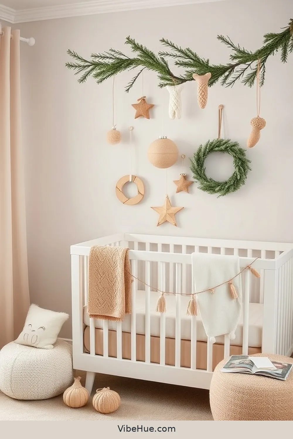 DIY Minimalist Holiday Crafts for the Nursery for A Minimalist Guide to Holiday Nursery Design and Festive Style