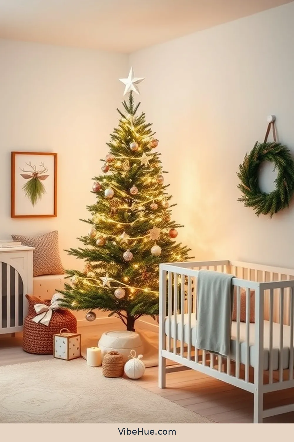 Selecting a Focal Point: The Tree or Alternative Options for A Minimalist Guide to Holiday Nursery Design and Festive Style