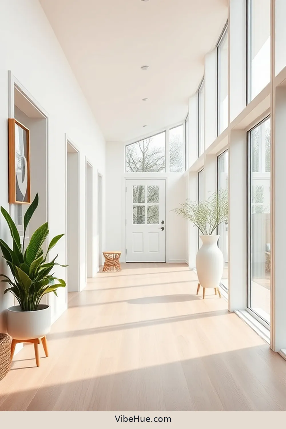 Achieve a Year-Round Scandinavian Style Hallway 4 Optimize Natural Light for Achieve a Year-Round Scandinavian Style Hallway