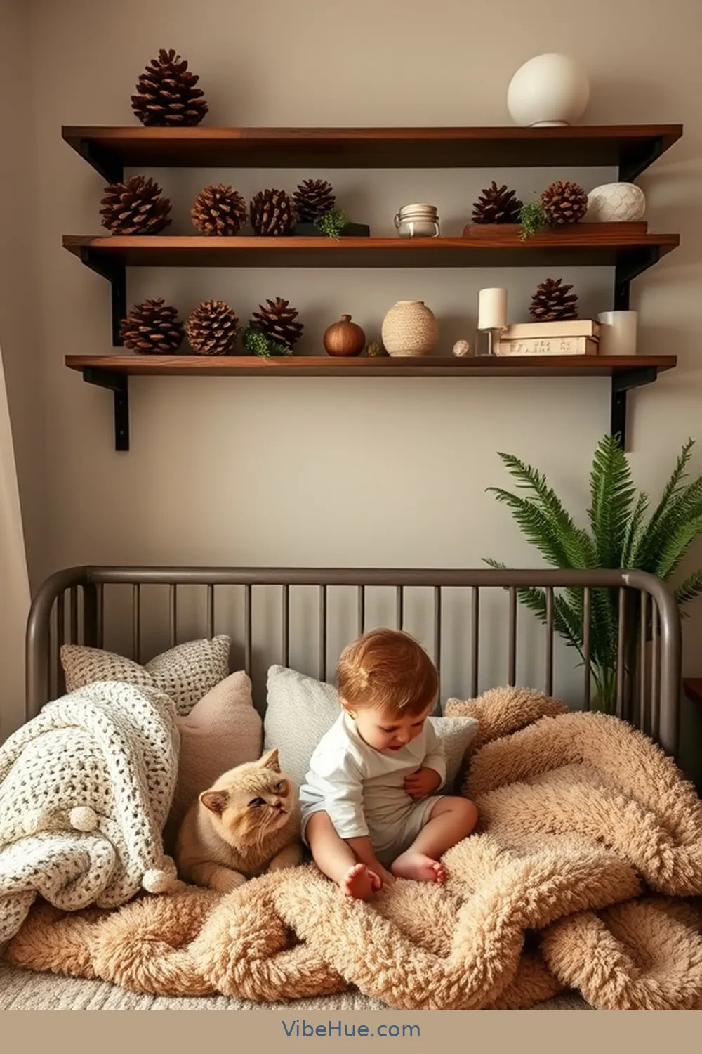 Cozy Fall Nursery Design With Industrial Style Tips and Tricks 6 Utilizing Nature-Inspired Accessories for Cozy Fall Nursery Design With Industrial Style Tips and Tricks