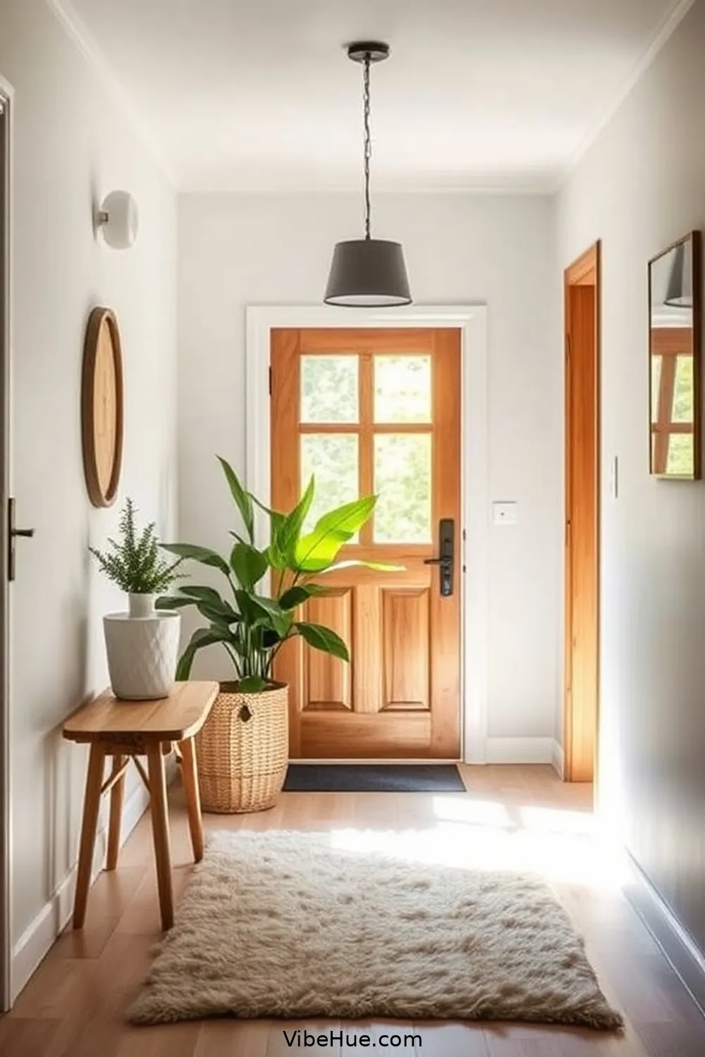 Cozy Holiday Hallway Design in Scandinavian Style 6 Create a Welcoming Entryway for Cozy Holiday Hallway Design in Scandinavian Style